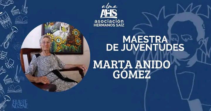 Reconocen a Marta Anido Gómez Lubián con el Premio Maestro de Juventudes