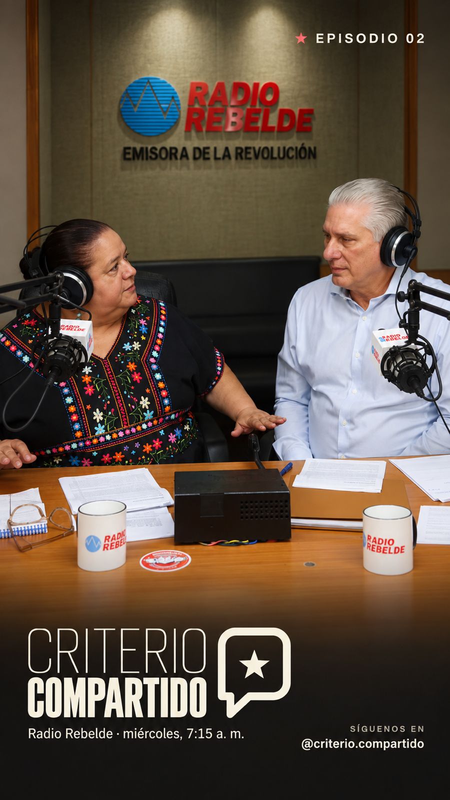 Criterio Compartido, diálogo con la audiencia y el presidente cubano Miguel Díaz-Canel 