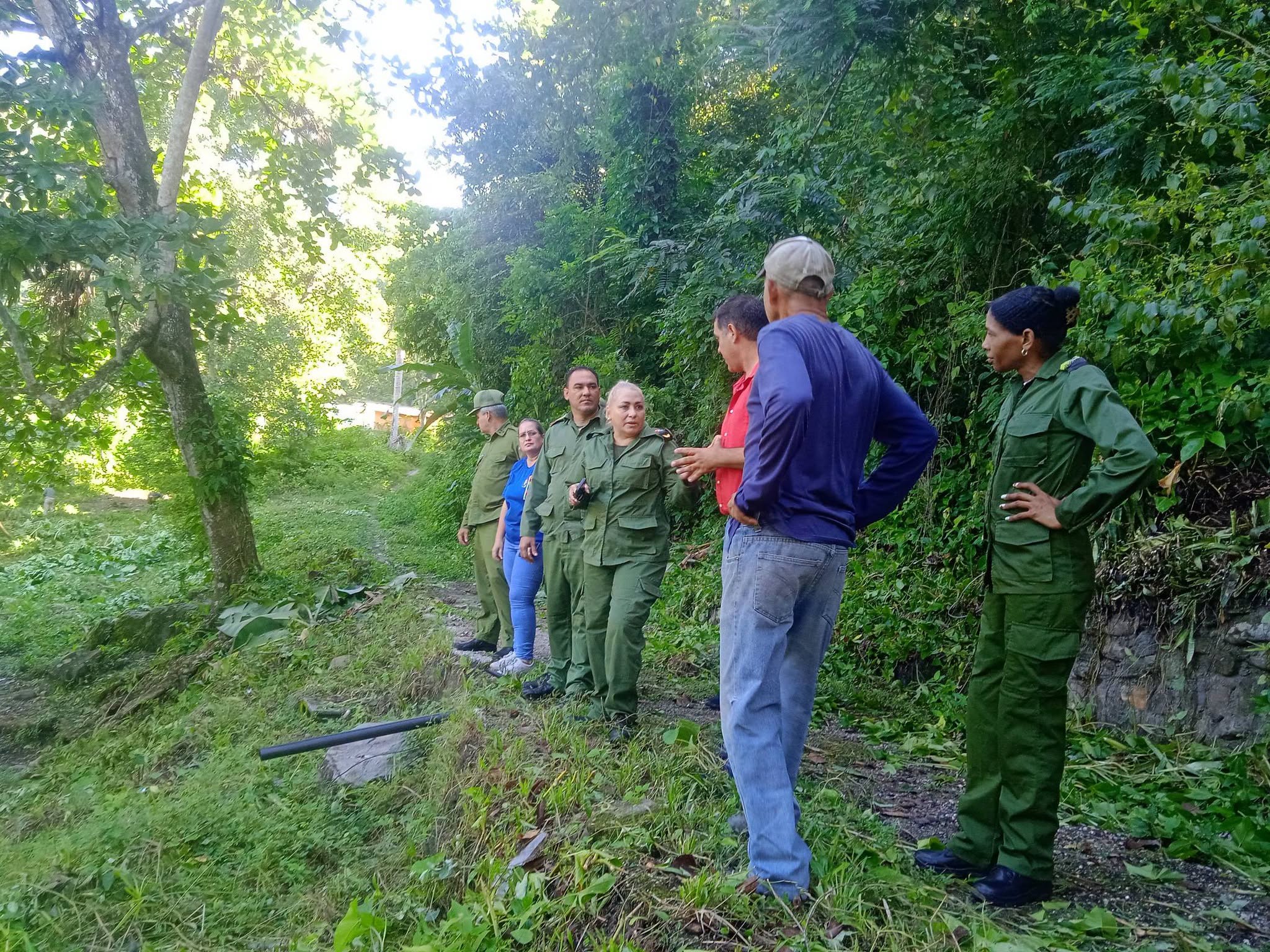 Visita Manicaragua presidenta del Consejo de Defensa Provincial en Villa Clara 